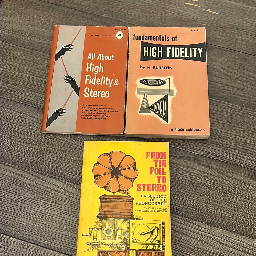 From tin foil to stereo Phonograph Vintage High Fidelity and Stereo Books